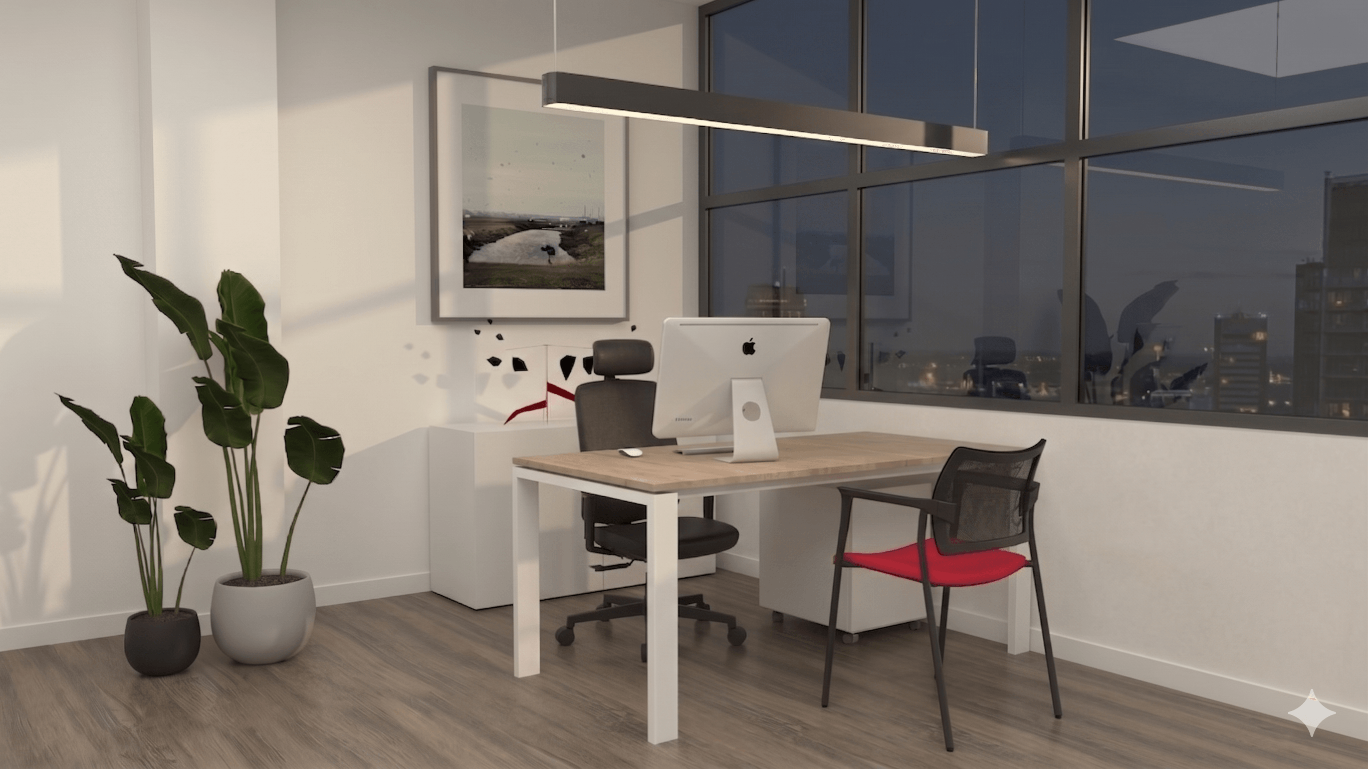 Sala com janela